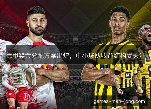 德甲奖金分配方案出炉，中小球队收益结构受关注